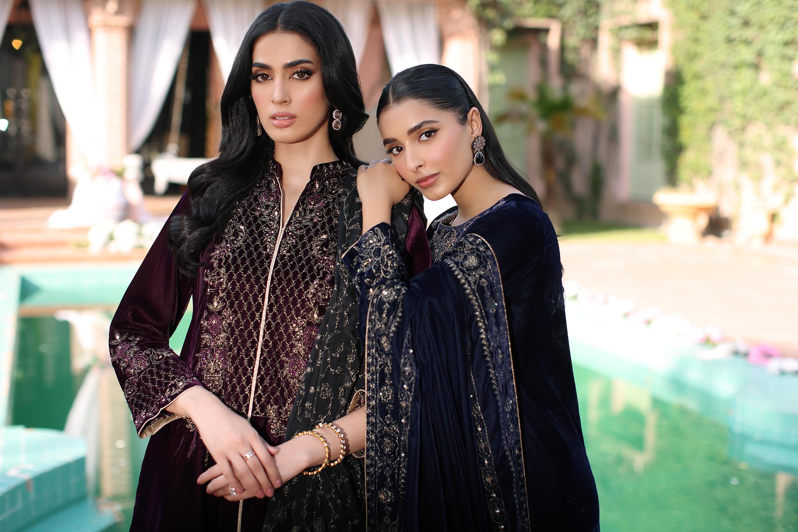 Chinyere velvet dresses store