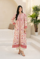 2 Piece Raw Silk Embroidered Suit (FS0062)
