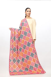 1 Piece Lawn Karandi Embroidered Shawl (BB9964)