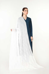 1 Piece Chiffon Embroidered Dupatta (AA5408)