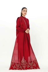 1 Piece Cotton Silk Embroidered Shawl (AA5438)