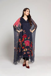 1 Piece Printed Chiffon Printed Top (AS0443)