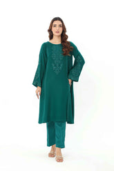 2 Piece Wool Embroidered Suit (AS0471)