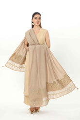 1 Piece Pashmina Embroidered Shawl (BB9977)