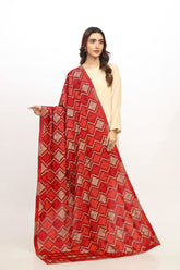 1 Piece Lawn Karandi Embroidered Shawl (BB9992)