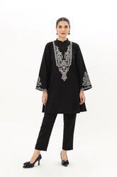 2 Piece Slub Khaddar Embroidered Suit (BE0030)