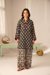 2 Piece Printed Lawn Printed Unstitched Suit (UC0119)