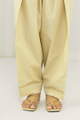 1 Piece Cambric Embroidered Shalwar (CB0004)