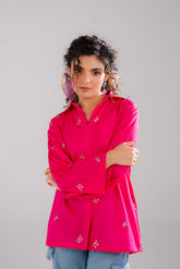 1 Piece Lawn Embroidered Shirts (CF0151)