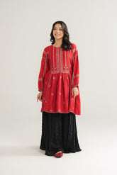 1 Piece Arbi Lawn Embroidered Shirt (CF0191)