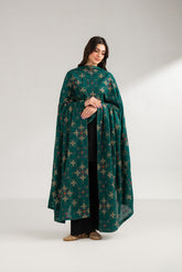 1 Piece Lawn Karandi Embroidered Shawls (CH0037)