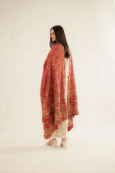 Shawls Lawn Karandi Embroidered Suit (CH0039)