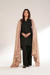 1 Piece Lawn Karandi Embroidered Shawl (CH0050)