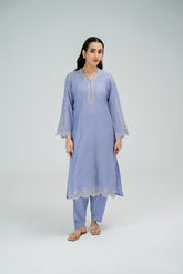 2 Piece Lawn Embroidered Suit (CP0041)