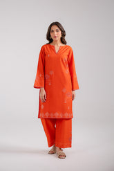 2 Piece Lawn Embroidered Suit (CP0109)