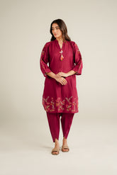 2 Piece Lawn Embroidered Suit (CP0111)