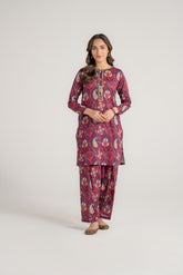 2 Piece Lawn Embroidered Suit (CP0119)