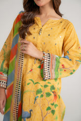 3 Piece Lawn Printed Suit (CP0122)