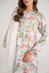 3 Piece Lawn Printed Suit (CP0128)