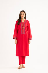 2 Piece Cotton Rip Stop Embroidered Suit (CP0169)