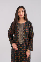 2 Piece Printed Lawn Embroidered Suit (CP0181)