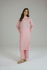 2 Piece Cotton Embroidered Suit (CP0196)
