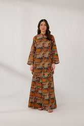 2 Piece Printed Slub Khaddar Printed (CP0219)