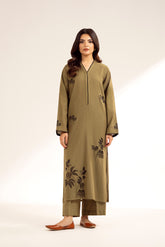 2 Piece Slub Khaddar Embroidered (CP0225)