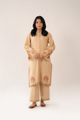 2 Piece Slub Khaddar Embroidered (CP0232)