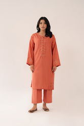 2 Piece Slub Khaddar Embroidered (CP0240)