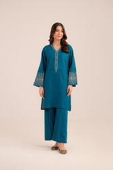 2 Piece Slub Khaddar Embroidered (CP0244)