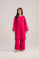 2 Piece Slub Khaddar Embroidered (CP0245)