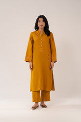 2 Piece Slub Khaddar Embroidered (CP0259)