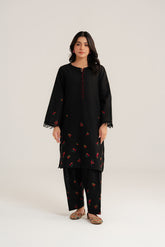 2 Piece Slub Khaddar Embroidered Suit (CP0289)