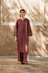 2 Piece Lawn Karandi Embroidered Suit (CP0298)