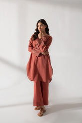 2 Piece Slub Khaddar Embroidered Suit (CP0316)