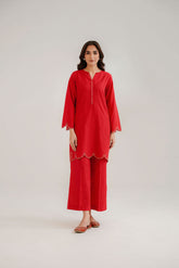 2 Piece Slub Khaddar Embroidered Suit (CP0320)