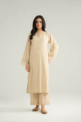 2 Piece Lawn Karandi Embroidered Suit (CP0365)