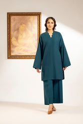 2 Piece Slub Khaddar Embroidered Suit (CP0366)