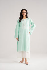 2 Piece Swiss Lawn Embroidered Suit (CP0375)