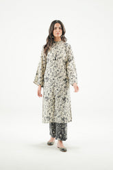 2 Piece Printed Lawn Karandi Printed Suit (CP0535)