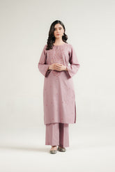 2 Piece Slub Khaddar Embroidered Suit (CP0554)