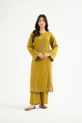 2 Piece Lawn Karandi Embroidered Suit (CP0580)