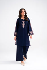 2 Piece Lawn Karandi Embroidered Suit (CP0604)