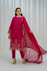 3 Piece Lawn Embroidered (CS0034)