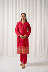 2 Piece Lawn Embroidered Suit (CS0066)