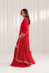3 Piece Lawn Embroidered Suit (CS0075)