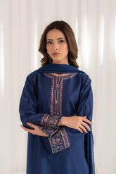 3 Piece Lawn Embroidered Suit (CS0076)
