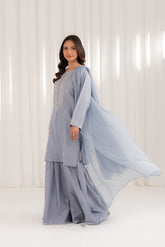 3 Piece Lawn Embroidered (CS0087)