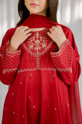 3 Piece Lawn Embroidered (CS0101)